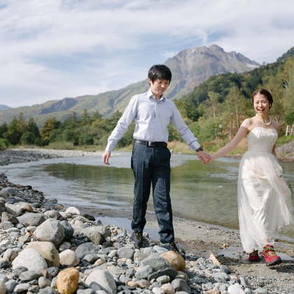 Photo of Engagement photos in the mountains of Japan, Kamikochi, Nagao taken by C PhotoGraphic