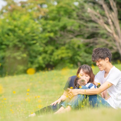 吉田　亘が撮影した家族写真の出張撮影の写真
