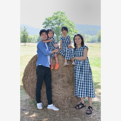 須貝フォトサービスが撮影した家族写真の出張撮影の写真