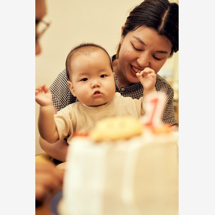 大橋裕紀が撮影した家族写真の出張撮影の写真
