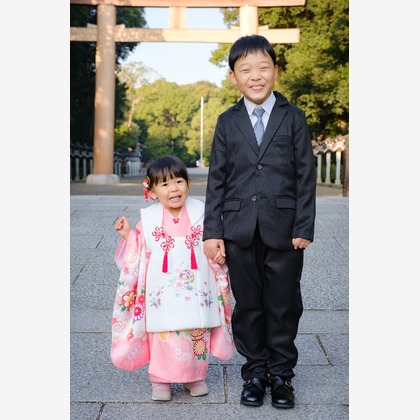 高夏写真店が撮影した七五三フォトの写真