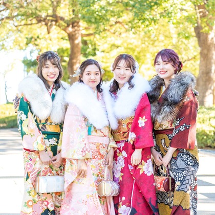 森元こずえが出張撮影した家族写真(キッズ,ベビーフォト)が写った成人式撮影の写真