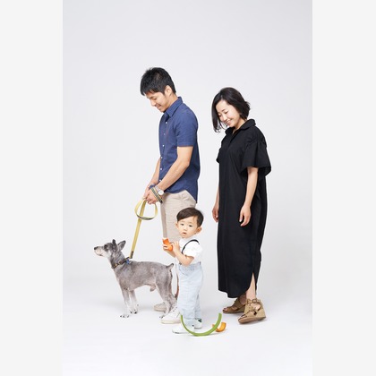 森田寫眞館が出張撮影した「ファミリー」の家族写真