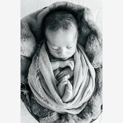 シコロハルナが撮影したニューボーンフォト/家族写真の出張撮影の写真