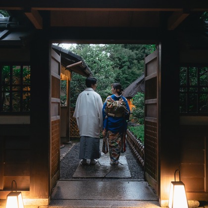 西浦隼翔が撮影した「和装ウエディングフォト」の写真