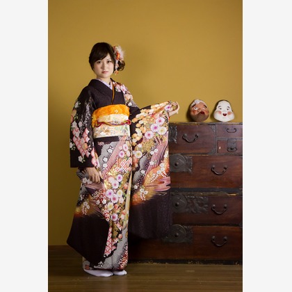 スマイルハンターが出張撮影した家族写真(キッズ,ベビーフォト)などが写った「成人式フォト」の家族写真