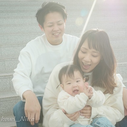 One&Only Photoが撮影した家族写真の出張撮影の写真