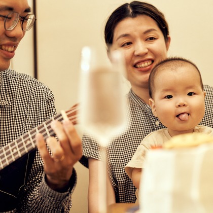 大橋裕紀が撮影した家族写真の出張撮影の写真