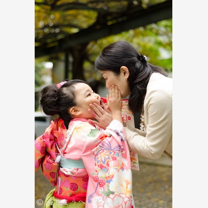 酒井こうへい写真製作所が出張撮影した入学式, 肌, 桜が写ったエンゲージメントフォトの写真