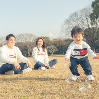 坂川直紀が撮影した家族写真の出張撮影の写真