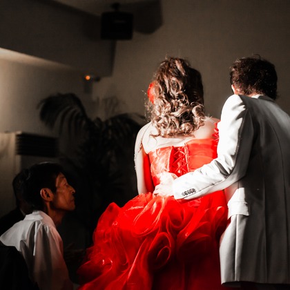 ゾクが撮影したハネムーンフォトの写真