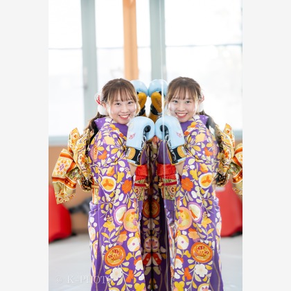 大森光太郎・K-PHOTOが出張撮影したYokohama Ukai-Tei, バトリョハウス, スポーツ会場などが写った「成人式撮影」の家族写真