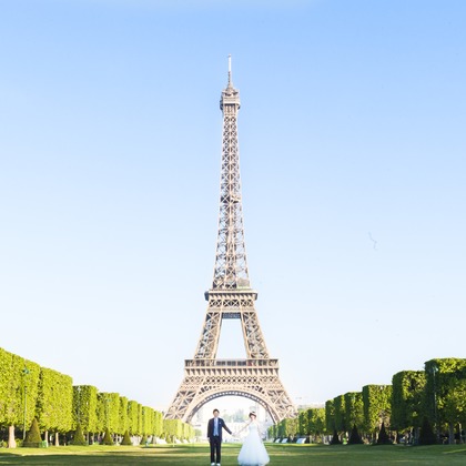 24to Produceが撮影した「パリでのフォトウェディング」の写真