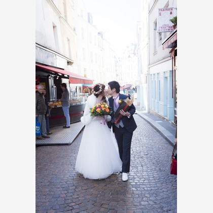 24to Produceが撮影した「パリでのフォトウェディング」の写真