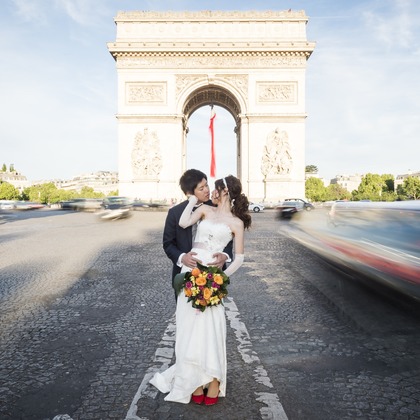24to Produceが撮影した「パリでのフォトウェディング」の写真