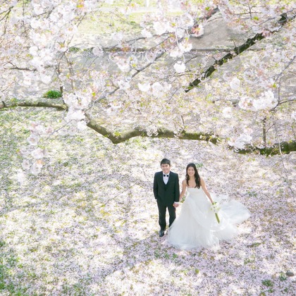 Photo of Pre-wedding photo session and Wedding photographs taken by Feel So High! Kenichi Morinaga photography