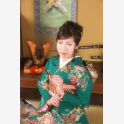 スマイルハンターが出張撮影した家族写真(キッズ,ベビーフォト)などが写った「成人式フォト」の家族写真