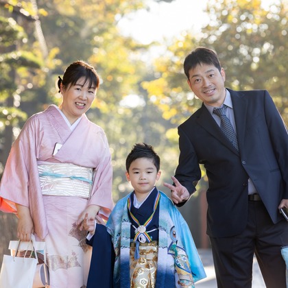 出張撮影くろさわが出張撮影した「七五三」の家族写真