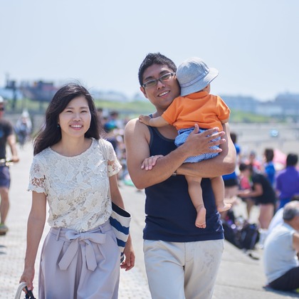 Michiharu GUNJIが撮影した家族写真の出張撮影の写真