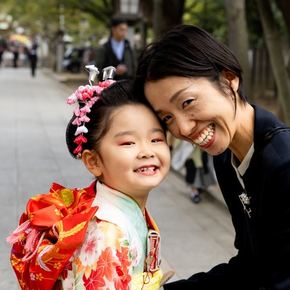 出張撮影くろさわが出張撮影した「七五三」の家族写真
