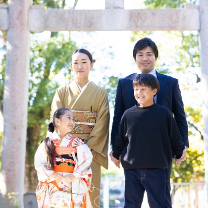 小山将冬が撮影した家族写真の出張撮影/七五三フォトの写真