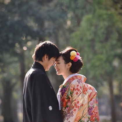 Photo of Pre weddingphotoshoot and wedding ceremony at shrine and Nara Park for foreigners. taken by Kiki photo works
