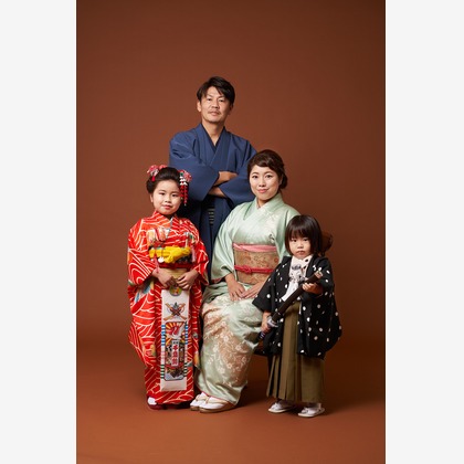 森田寫眞館が出張撮影した「ファミリー」の家族写真