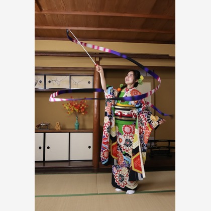 スマイルハンターが出張撮影した家族写真(キッズ,ベビーフォト)などが写った「成人式フォト」の家族写真