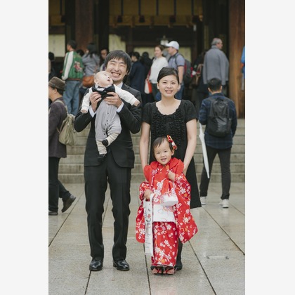 I'm home. 櫻井 真里が出張撮影した明治神宮, 植物, 七五三が写ったエンゲージメントフォトの写真