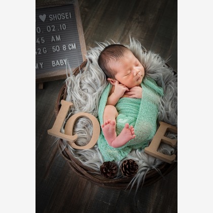 ビブリッジが出張撮影した「753フォト」の家族写真