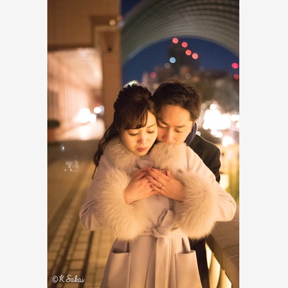 酒井こうへい写真製作所が撮影した「夜景撮影　エンゲージメント」の写真