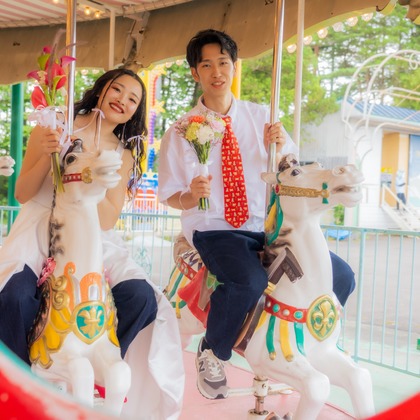 高橋佳五が撮影した「前撮り~遊園地~」の写真