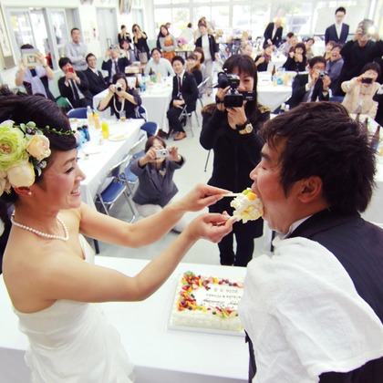 Photo of Actual wedding day taken by Shinya Imaizumi