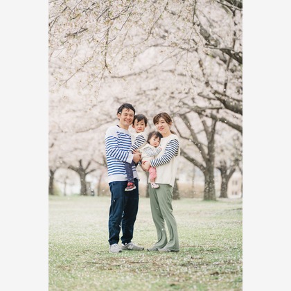 いしづか ちひろが撮影した家族写真の出張撮影の写真