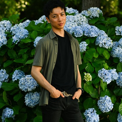 ヤマグチミヲが撮影した「25SUMMER men'sportrait」の写真