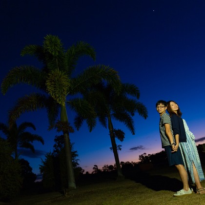 ケアンズ レンズ フォトグラフィーが撮影したハネムーンフォトの写真