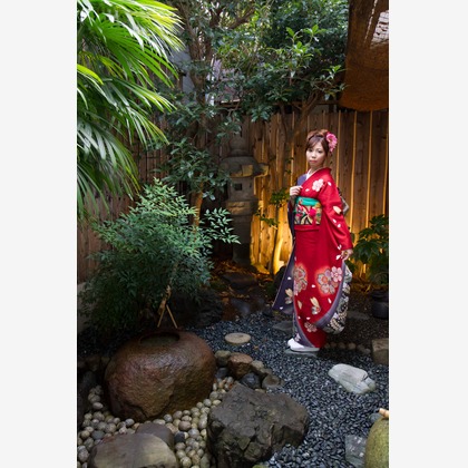 スマイルハンターが出張撮影した家族写真(キッズ,ベビーフォト)などが写った「成人式フォト」の家族写真