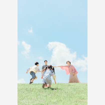 外山和希が撮影した家族写真の出張撮影の写真