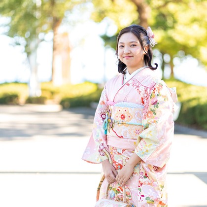 森元こずえが出張撮影した家族写真(キッズ,ベビーフォト)が写った成人式撮影の写真