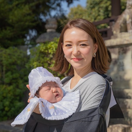 井崎　敬太が撮影したお宮参りの写真