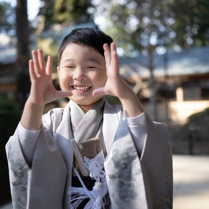寫樂斎が撮影した七五三フォトの写真