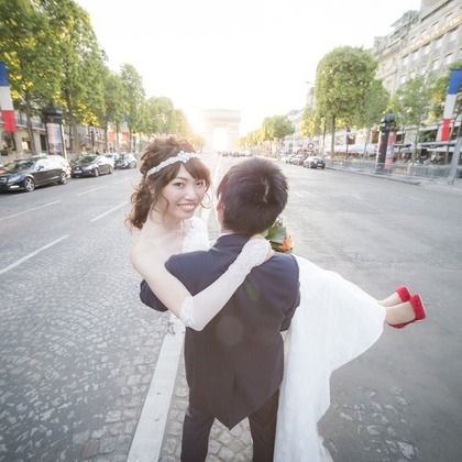 24to Produceが撮影した「パリでのフォトウェディング」の写真