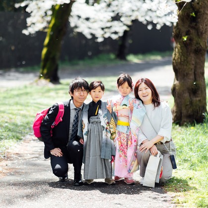 出張撮影くろさわが出張撮影した「七五三」の家族写真