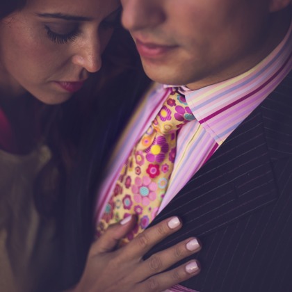 Photo of Engagement Portfolio taken by Jen Linfield Photography