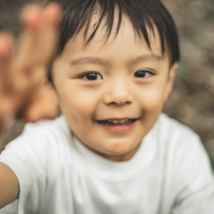 チャミーフォトグラフィーが撮影した家族写真の出張撮影の写真