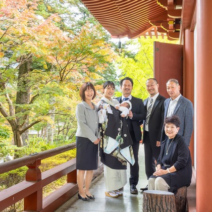 中村雅樹が撮影したお宮参りの写真