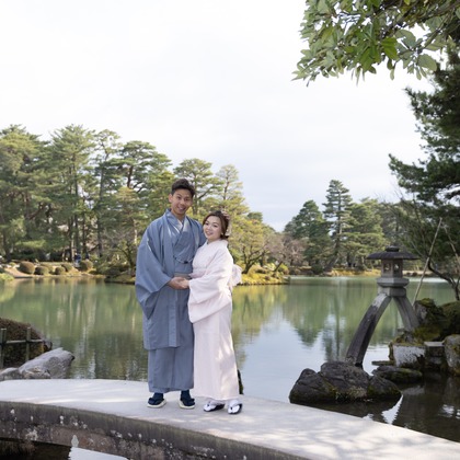 アート工房が撮影したハネムーンフォトの写真