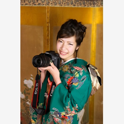 スマイルハンターが出張撮影した家族写真(キッズ,ベビーフォト)などが写った「成人式フォト」の家族写真