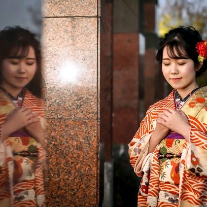 ゾクが出張撮影した「成人式前撮り・後撮り」の家族写真