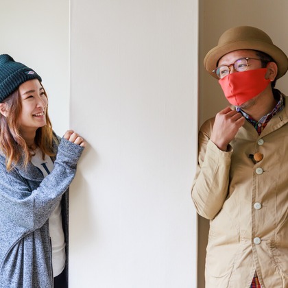 ちずカメラが撮影した人物撮影の写真